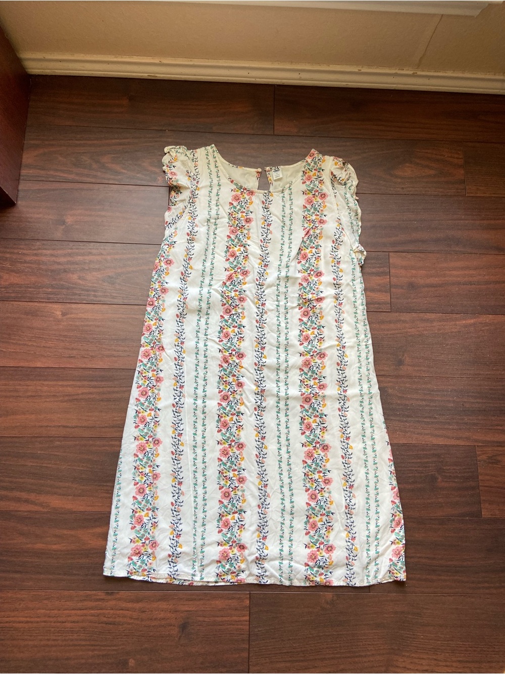 OLD NAVY FLORAL VINE MINI DRESS M